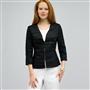 Pleated Jacket., Black, small