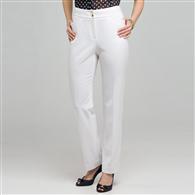 Straight Leg Pant, White, medium